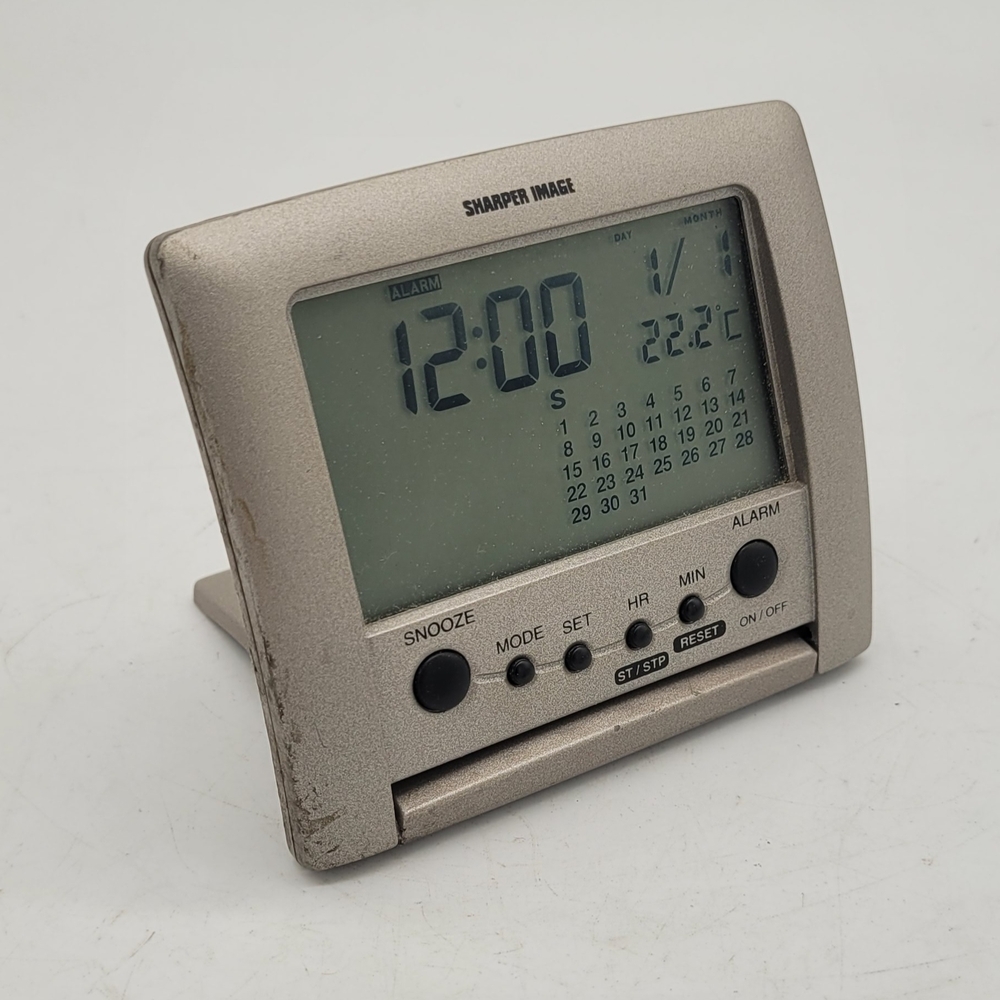 Sharper Image Digital Alarm Clock